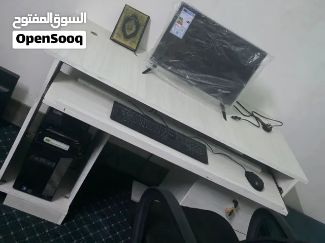 مكتب كامل - كمبيوتر مكتبي - شاشه 22 بوصه