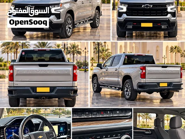Chevrolet Silverado LT 2024 4×4 بيعة مستعجلة- Crew Cab رمادي