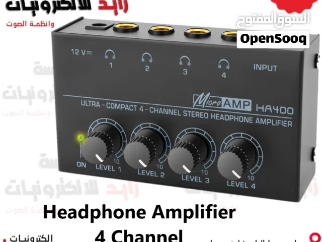 Headphone Amplifier 4 channel 6 channel and 8channel