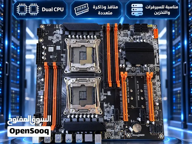 للبيع لوحة أم سيرفر Dual CPU – ثنائية المعالج – احترافية