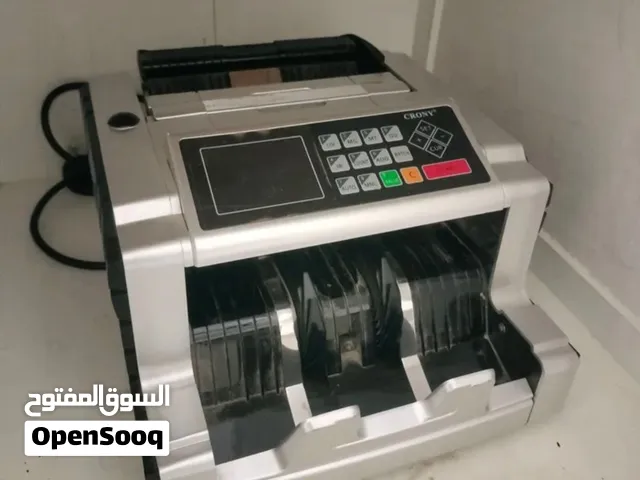 ماكينة عد وفرز النقود crony cash counting machine مستعمله ونظيفه جدا تقوم بعد جميع الفئات الننقديه