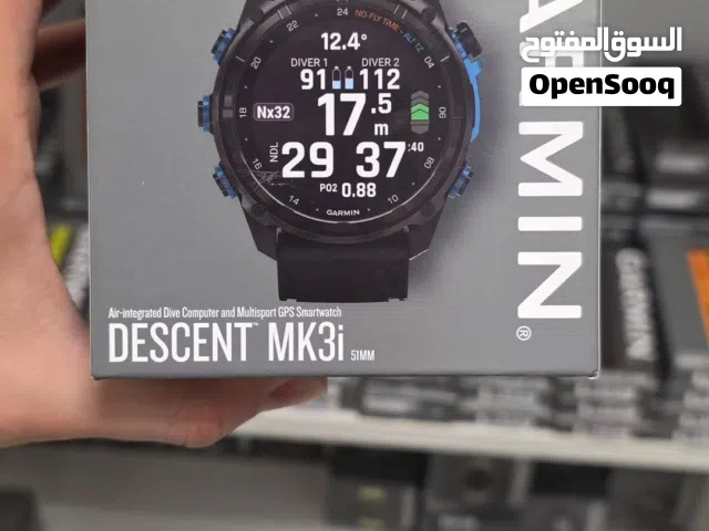 Garmin Descent Mk3i Diving smartwatch ساعة جرمن الذكية امكي 3 للغةص