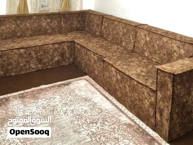 جلسة أرضية / صالون حرف L