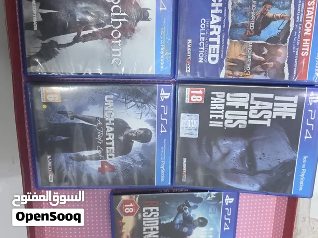 اشرطه للسوني 4 وسوني 3 متوفر
