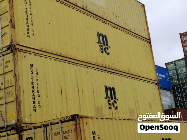 حاويات فارغة صالحة للملاحة للبيع