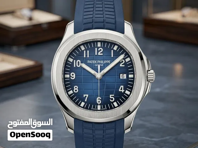 patek watch blue colors