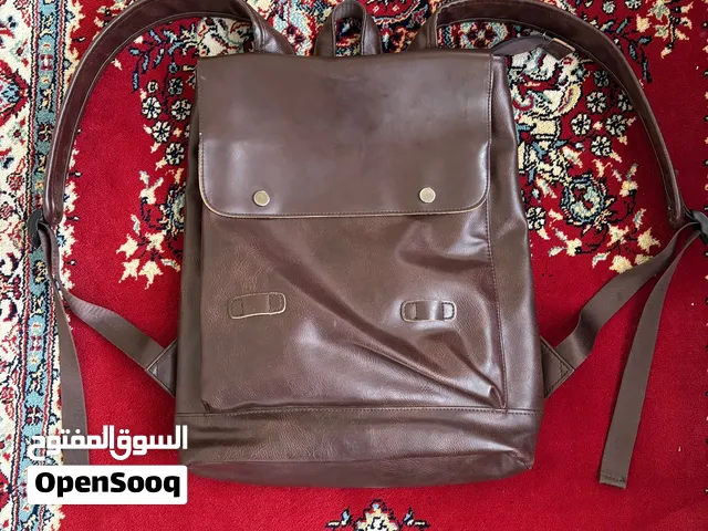 شنطة ظهر جلدية الأصلي - محافظة تعز