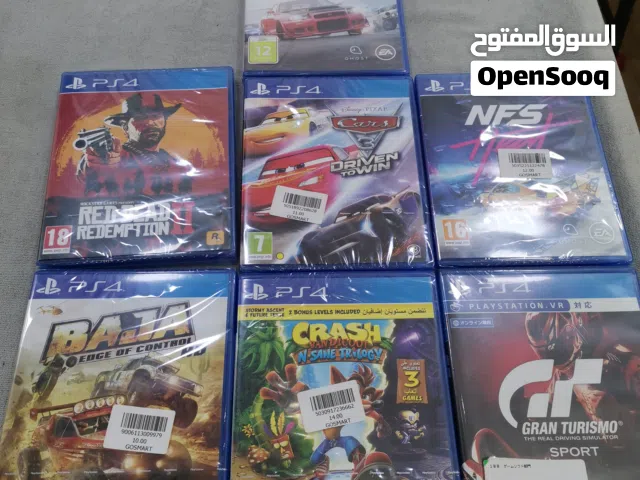 اشرطة سوني 4 جديد العاب ps4 سوني موقعنا صحار الهمبار طريق وادي حيبي مقابل محطة المها يوجد توصيل والد