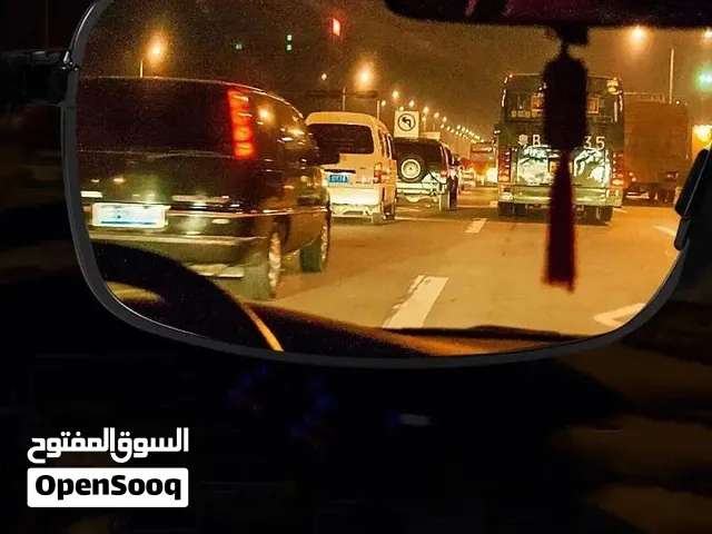 نظارة القيادة الليلية مقاومة للتوهج والاضاءة الساطعة