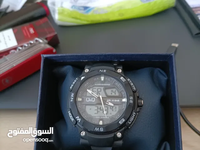 ساعه Q&Q جديده غير مستعمله اصليه