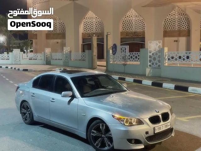نوع السياره bmw E60  بدي كت M5 لون الرصاصي محرك 30 موديل 2006 فل مزايا الله يبرك: فتحه شاشه  كاميرا