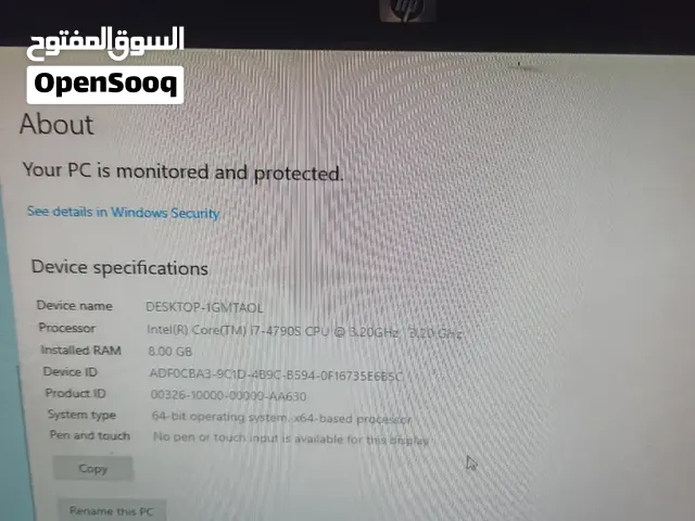 سلام عليكم عندي هاذ الكمبيوتر شوف الوصف