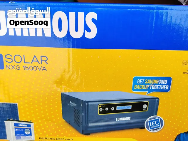 محول Luminous 1500VA / 24V – نظام احتياطي ذكي للطاقة