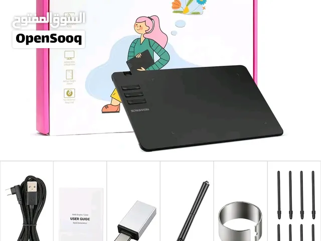 تاب رسم SPASEEBA T605S جديد كامل الملحقات