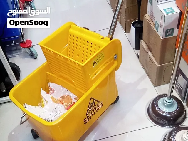 Heavy duty mop bucket with steal tyres for house and office