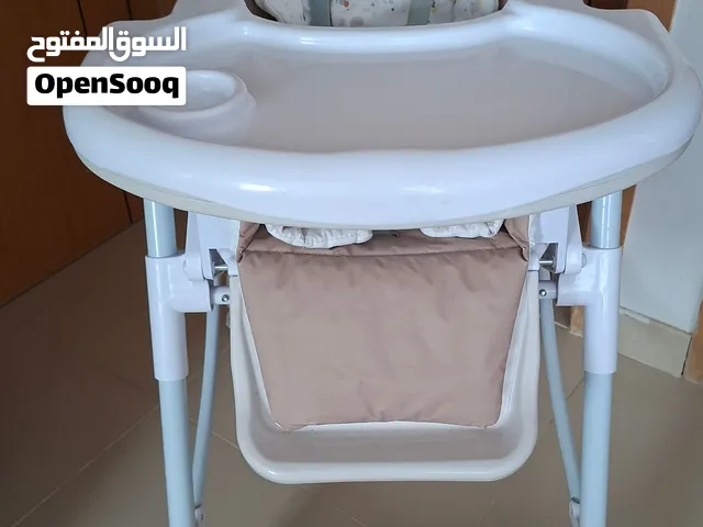 high chair.