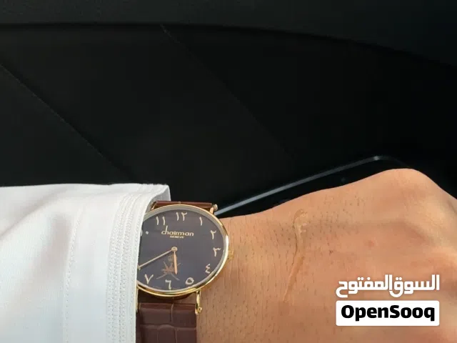 ساعة شيرمان أصليه فيها سيفين وخنجر مع كرت الضمان