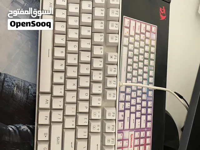 كيبورد جيمينج ريد دراجون مع كرتونة من افضل شركات وكيبوردات بحالة الوكالة