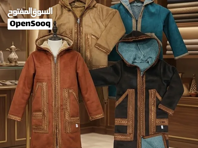 فروة ولادي شتوية فاخرة  تألق وصوف ودفء لصغاركم في أوقات الشتاء!