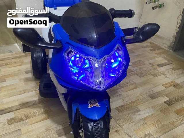 دراجة شحن مال اطفال نضيفه كلشي شغال بيها استعمال قليل