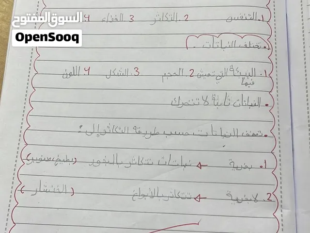 تدريس في البيت من اول الى خامس بدرس انا و بنتي صف سابع درست تنين و اسستهم بنتي و صارو بعرفو يتهجو