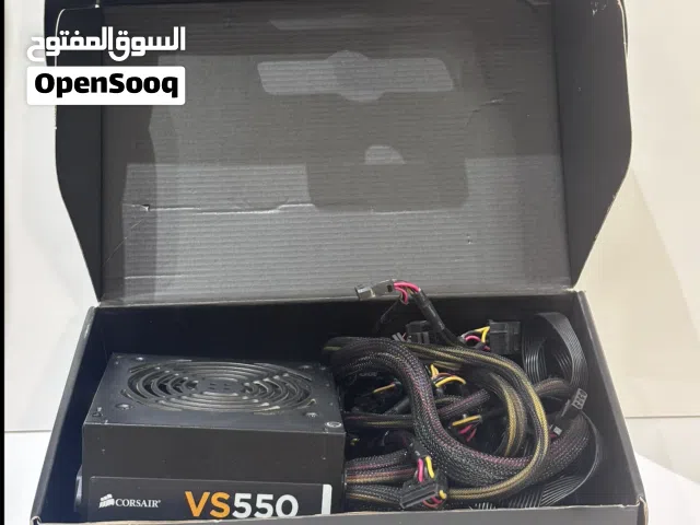 corsair power supply 550w باورسبلاي لجهاز كمبيوتر ألعاب