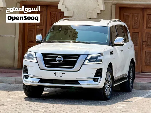 نيسان باترول بلاتينيوم  8 سلندر  موديل 2021 خليجي  فل اوبشن
