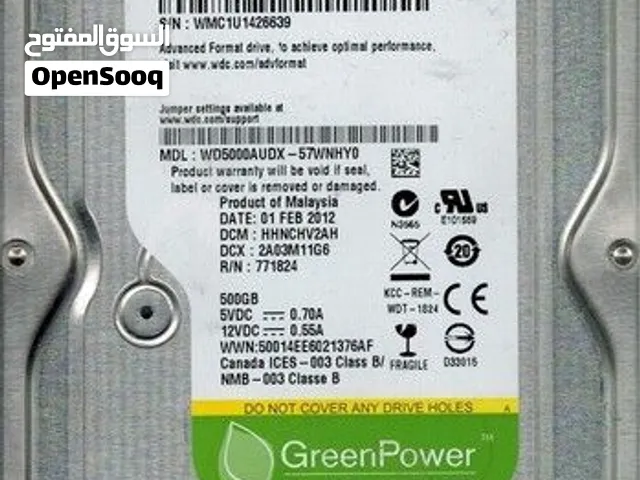 HDD WD 500G