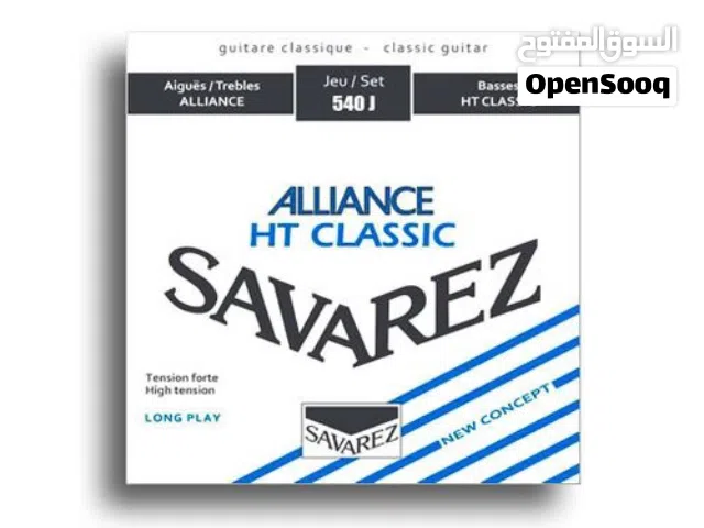 اوتار سافاريز كلاسيك جيتار – Savarez 540J Alliance High Tension Classical Guitar Strings Set