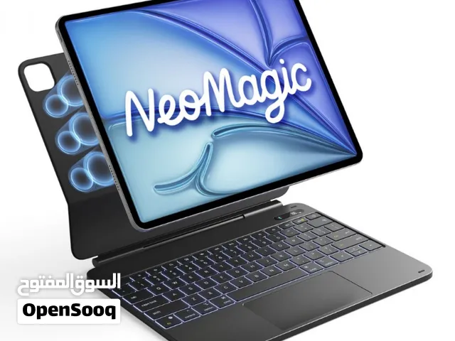 حافظة لوحة مفاتيح NeoMagic لأجهزة iPad Air مقاس 13 بوصة/M3/M2، وiPad Pro مقاس 12.9 بوصة لجيل 6/5/4/3
