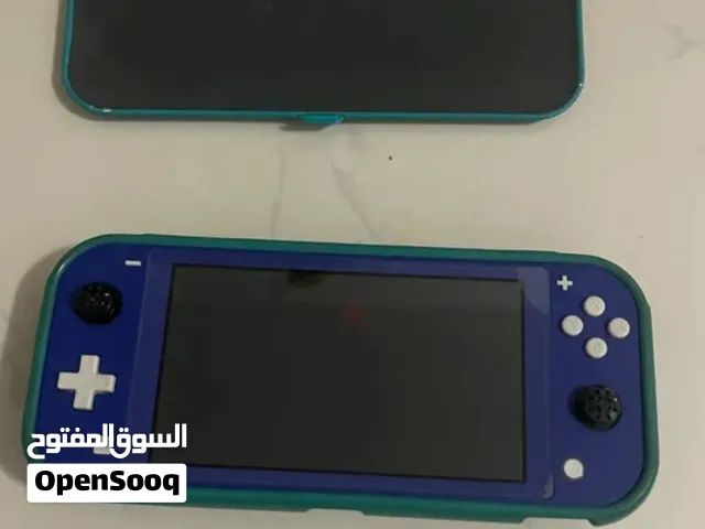 blue Nintendo switch lite نينتندو سوتش ازرق (price is negotiable )  (السعر قابل لي التفاوض)