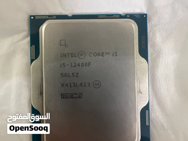 معالج i5-12400f مستعمل استعمال نظيف اقل من سنة