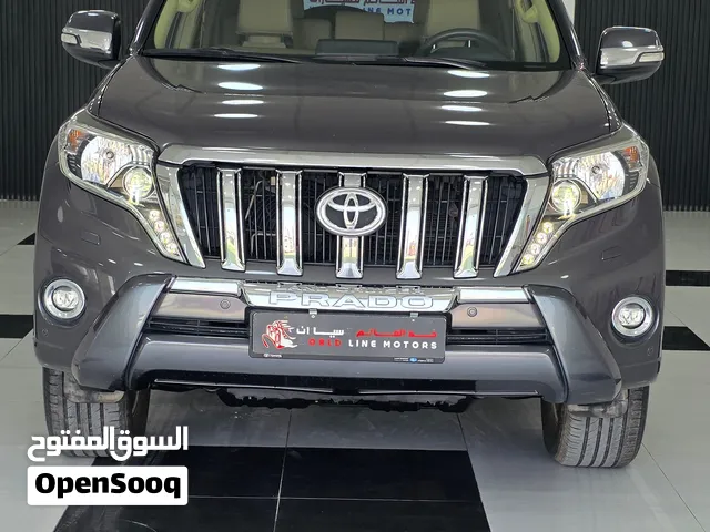 TOYOTA LAND CRUISER PRADO GXR 2016 وكالة الفطيم مواصفات خليجية  مستعمل استخدام ثاني بدون حواث