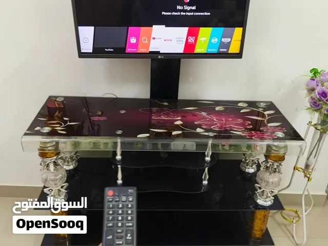 LG 28-Inch Smart TV + TV Table for Sale – 48 OMR (Negotiable)