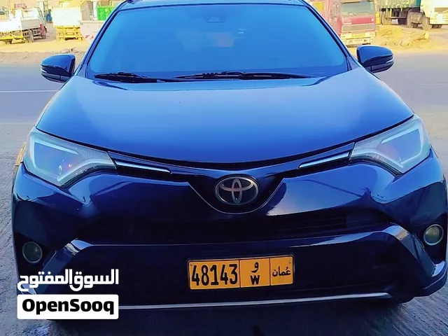 2017 Toyota RAV4 XLE Navy Blue Used Hatchback with GCC Specs and Advanced Features