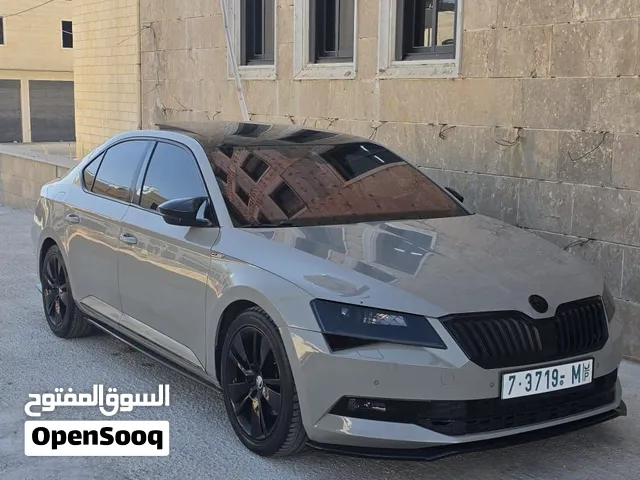 سكودا سوبيرب 2020 ترخيص 2019 لون باطوني مميز جدا غامق