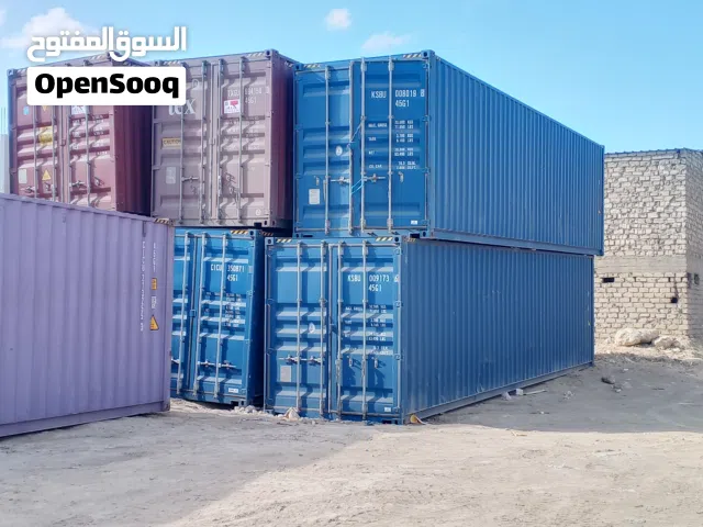 حاويات شحن وتخزين 20 و40 قدم - حالات ممتازة - للبيع فوراً
