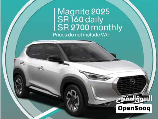 Nissan Magnite 2025 for rent in Dammam - Free delivery for monthly rental
