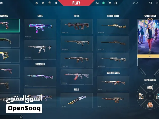 حساب فالورانت للبيع بيك بلات