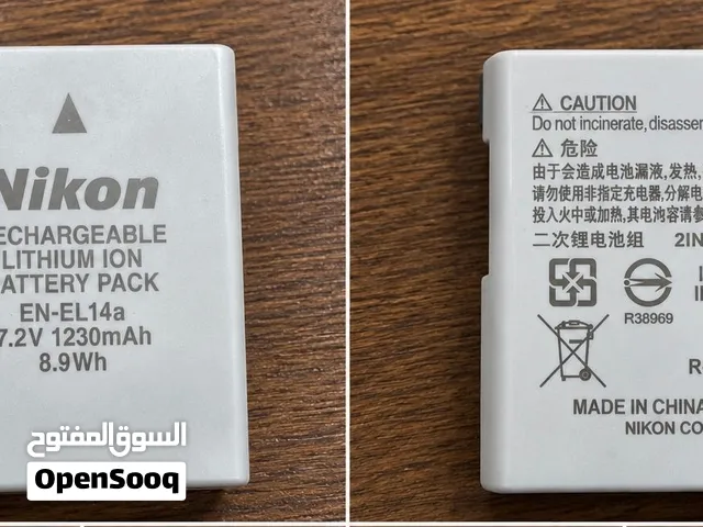 بطارية Nikon أصلية EN-EL14a للبيع