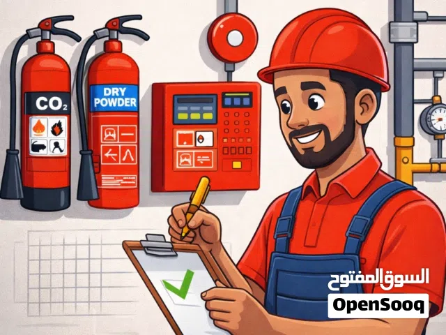 تركيب انظمة الحريق واصدار رخص الاطفاء المنشأة للمبانى والمحلات والشركات  ( شركة معتمدة بالاطفاء )
