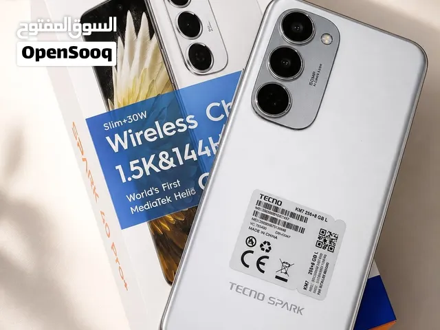 تكنو سبارك 40 برو الجهاز كلش جديد مستعمل سبوع الجهاز نظيف 100% .... ضمان سنة