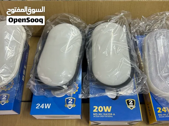 اضاءة 24 واط و20 واط led ال اي دي ضمان سنتين