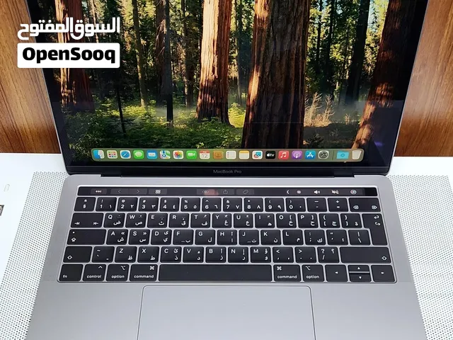 يوجد لدينا MacBook Pro M2/13 inch/256GB ssd/8ram/  لون رمادي فلكي