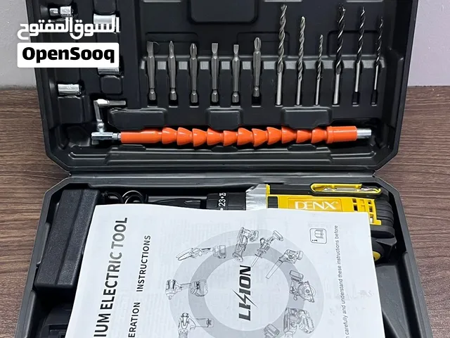 دريل DENX لاسلكي 21V – طقم كامل