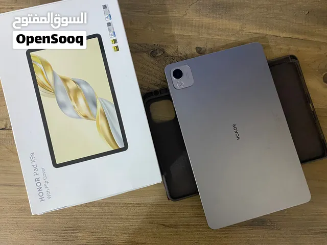 HONOR Pad X9a مستعمل نظيف جداً كارتونه وشاحنه وكفر المساحه 128 للسعر (335 الف )