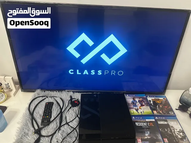 تلفزيون 42 انش + بلستيشن4 للبيع