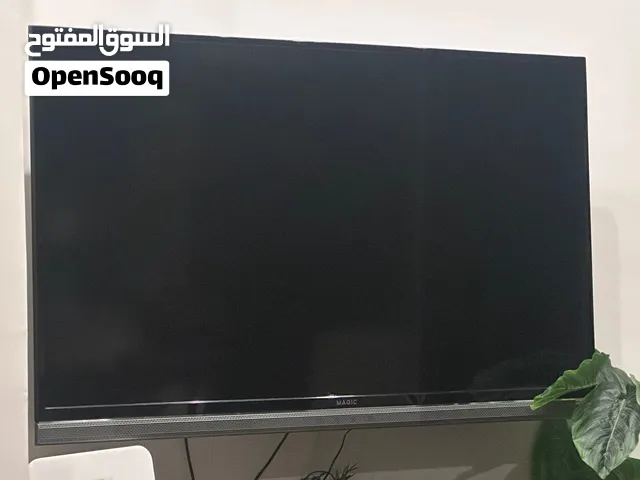 شاشة ماجيك 4k سمارت حجم 55 انش بحالة الوكالة