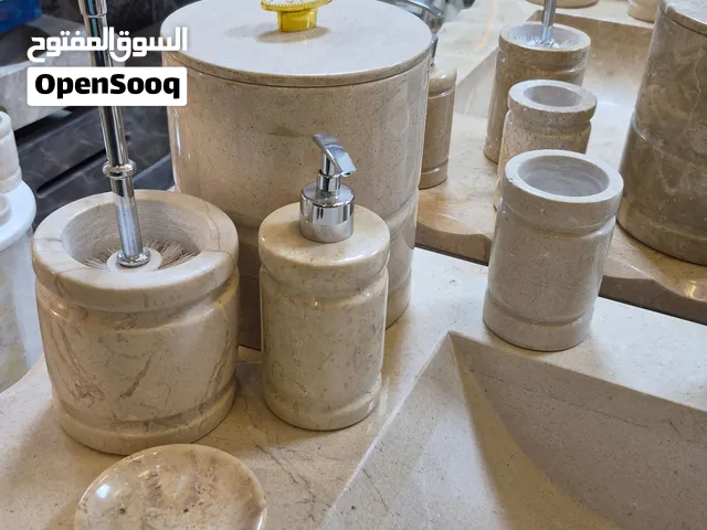 اكسسوار حمام مرمر طبيعي فاخر