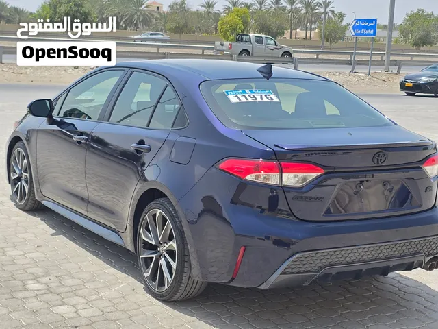 لنظافه عنوان تويوتا كورلا 2021 SE الرياضيه ممشا بسيط حادث بسيط موتر نظيف
